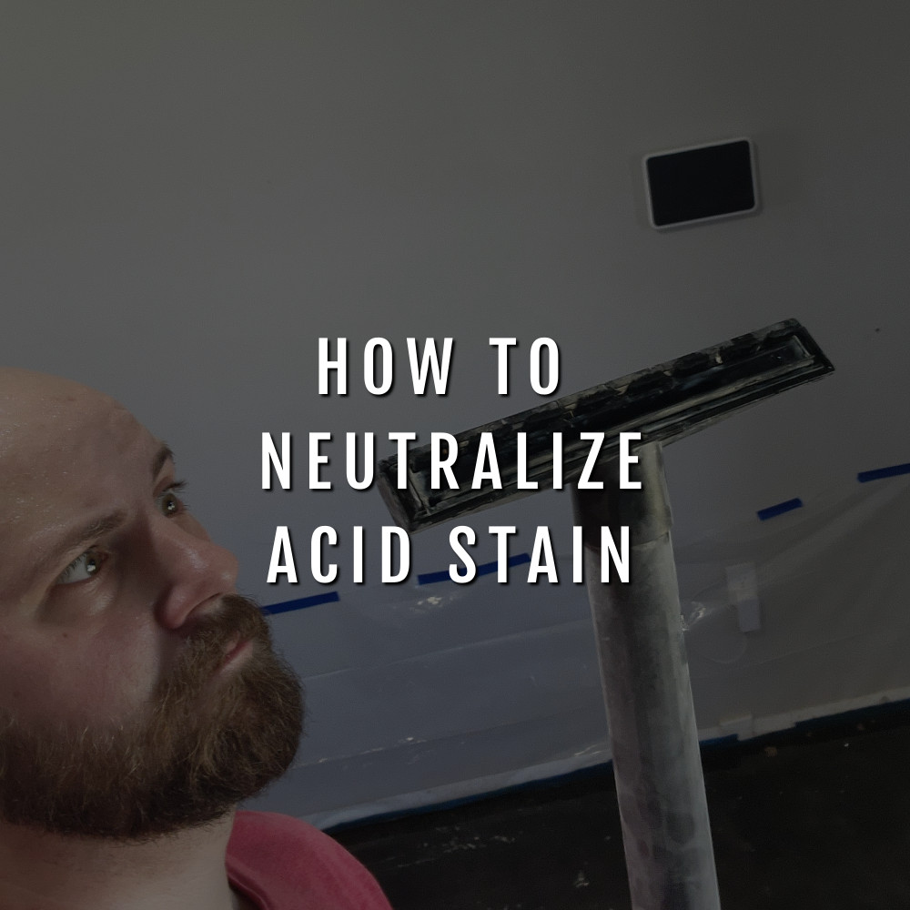 How to Neutralize Acid Stain Guide